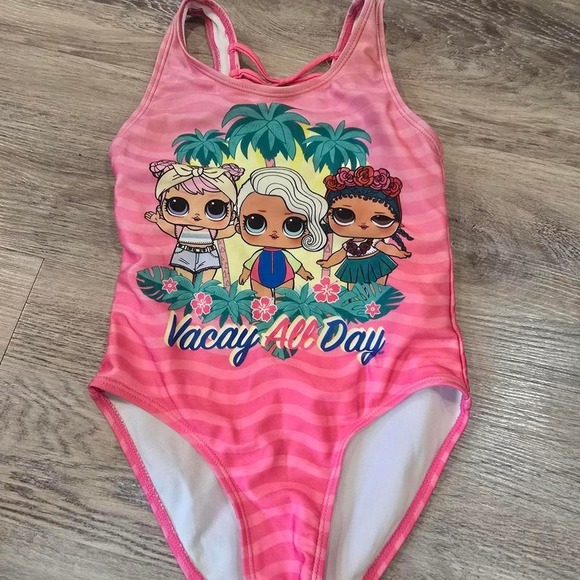 lol dolls swimsuit size 5-6 girls - Picture 3 of 3